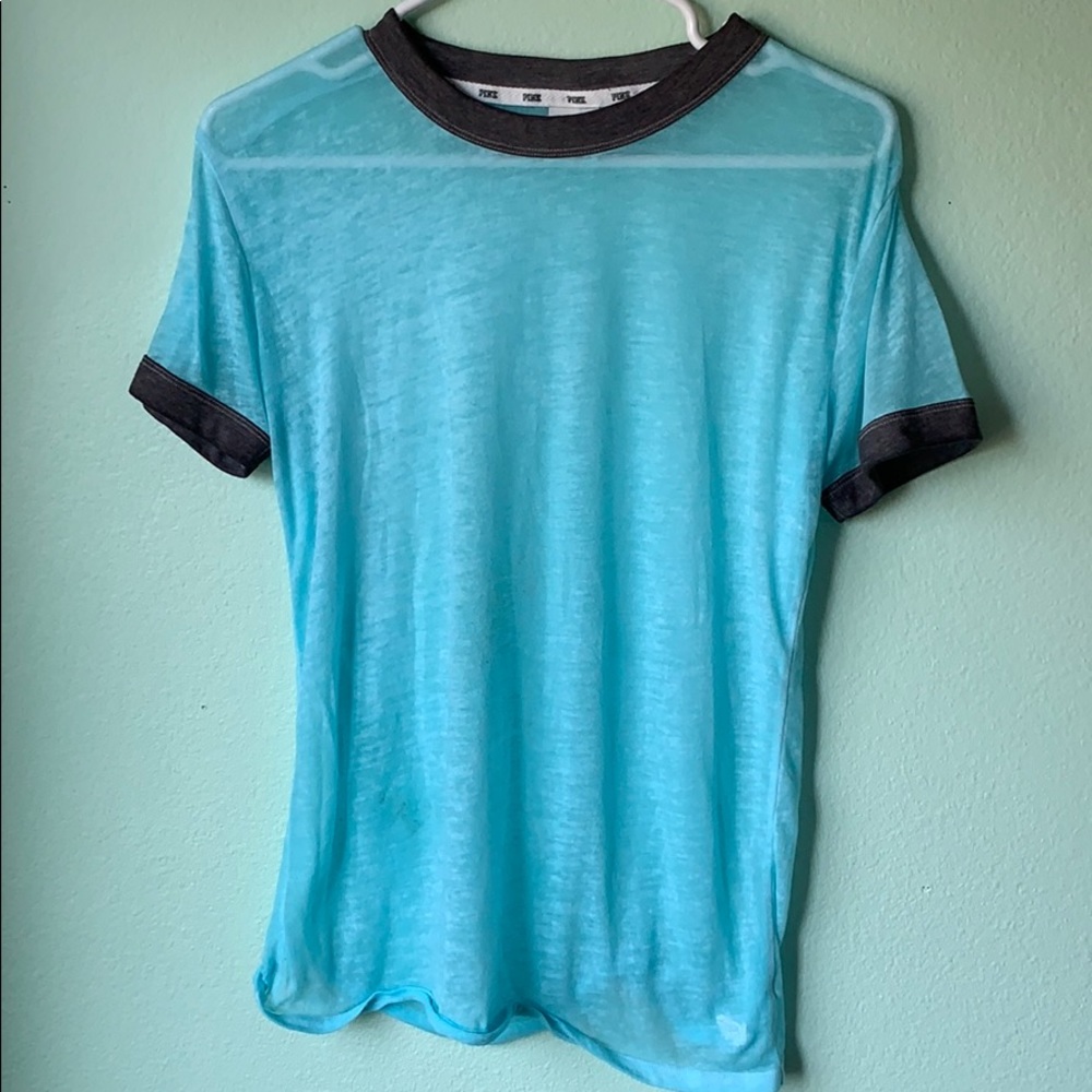 Victoria’s Secret blue shirt